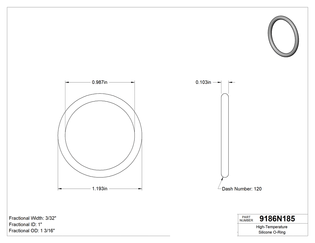 Technical drawing - 9186N185
